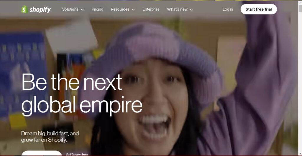 how to sign up in shopify